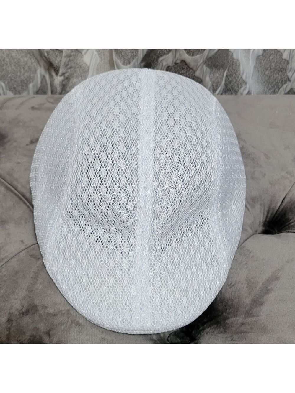 Gatsby Ivy Cap | Mesh Ivy Cap | White